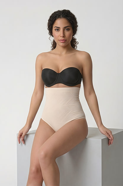 Yüksek Bel İnceltici Etkili Toparlayıcı Seamless Slip Korse