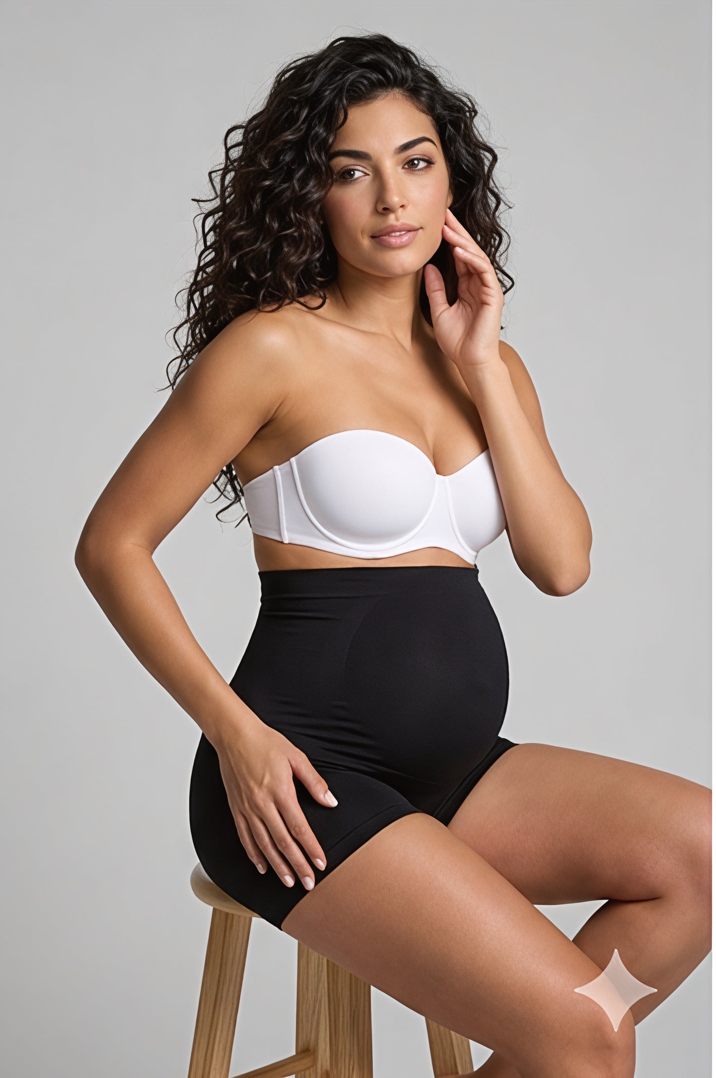 Hamileler İçin Toparlayıcı Paçalı Seamless Korse